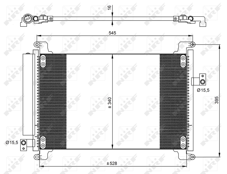 NRF Airco condensor 35941