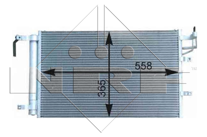 NRF Airco condensor 35982