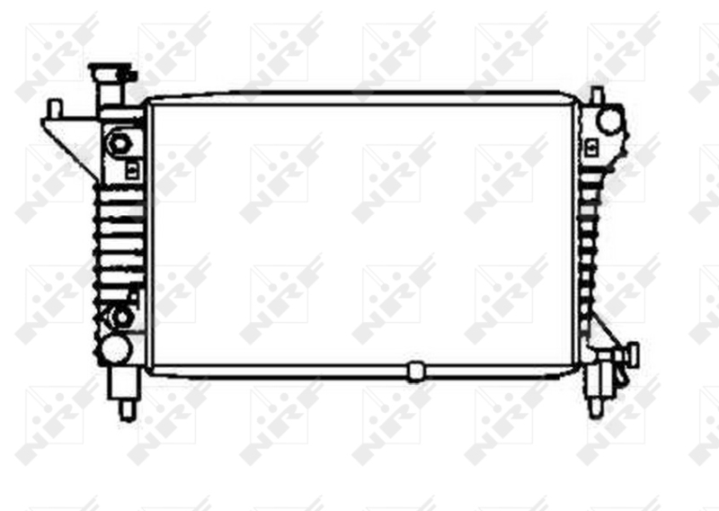 NRF Radiateur 50254