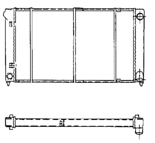 NRF Radiateur 503003