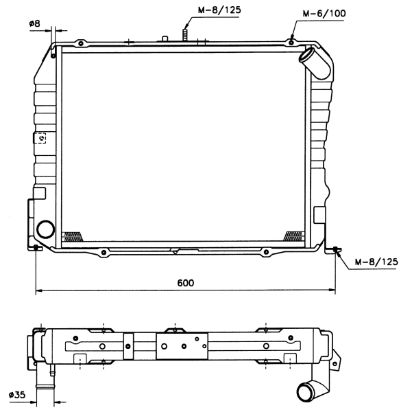 NRF Radiateur 503962