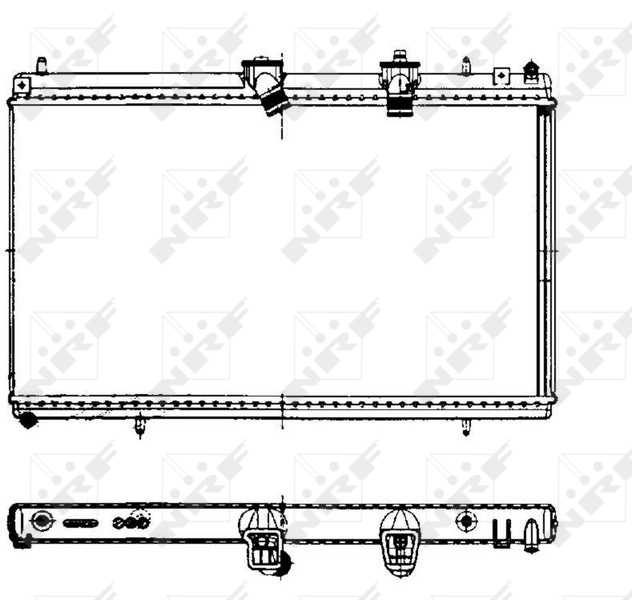 NRF Radiateur 50442