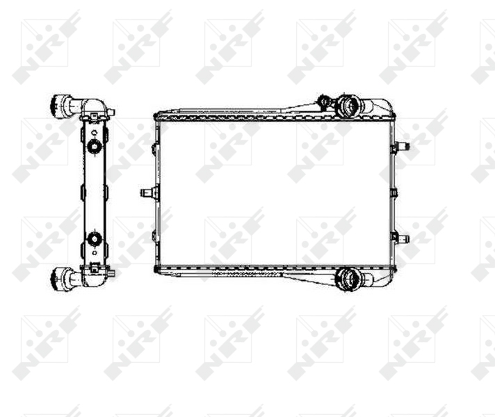 NRF Radiateur 50549