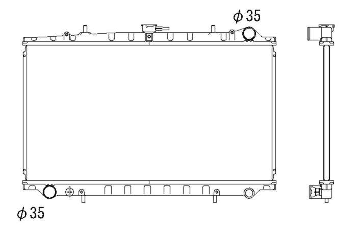 NRF Radiateur 506718