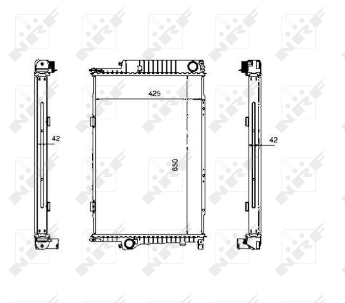 NRF Radiateur 507620