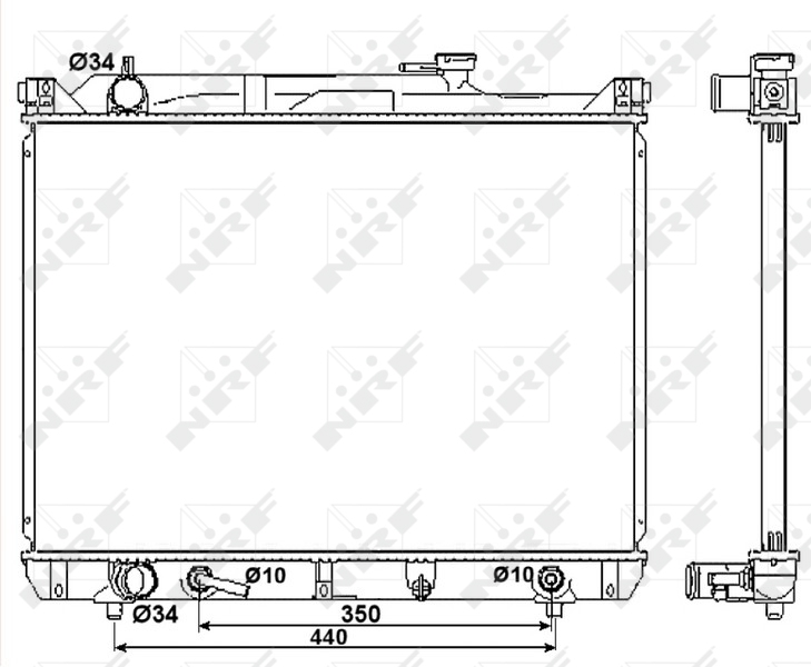 NRF Radiateur 53037