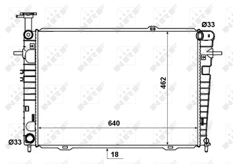 NRF Radiateur 53192