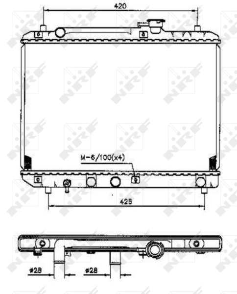 NRF Radiateur 53207