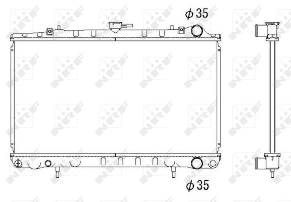 NRF Radiateur 53271