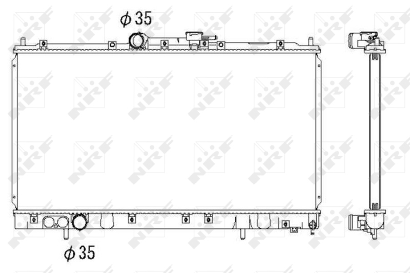 NRF Radiateur 53312