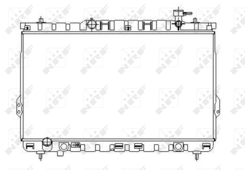 NRF Radiateur 53357