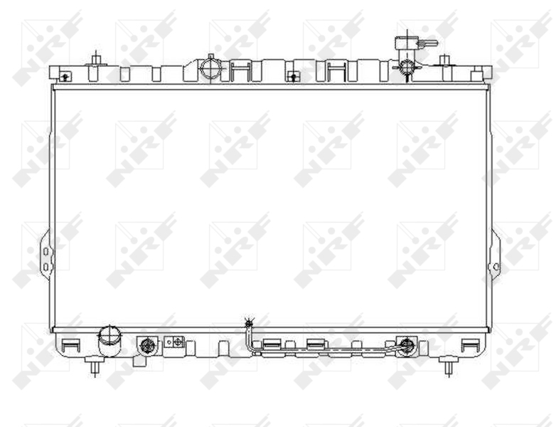 NRF Radiateur 53646