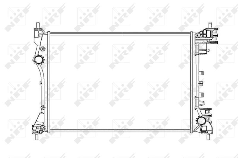 NRF Radiateur 53834