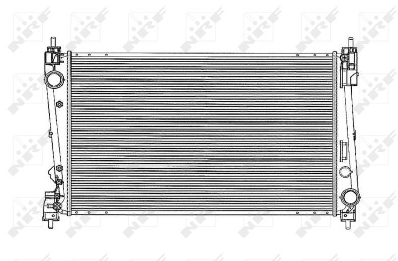 NRF Radiateur 53836