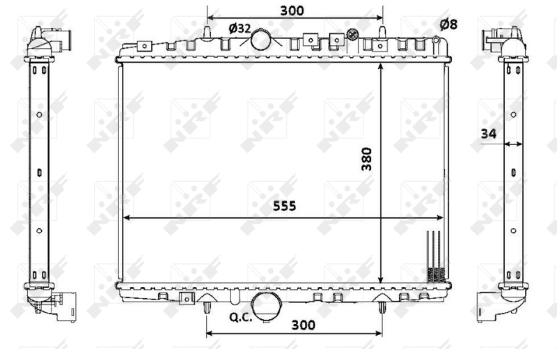 NRF Radiateur 53941