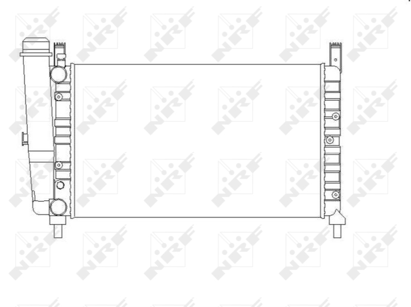 NRF Radiateur 54701