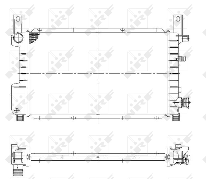 NRF Radiateur 55314