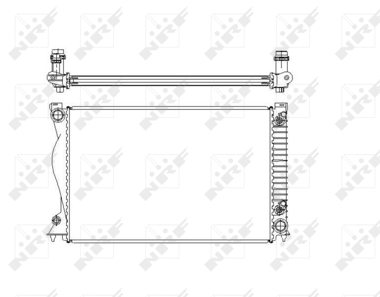 NRF Radiateur 58220