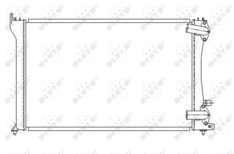 NRF Radiateur 58251