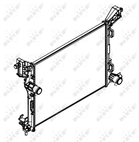 NRF Radiateur 58423