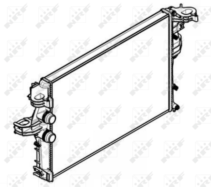 NRF Radiateur 58430