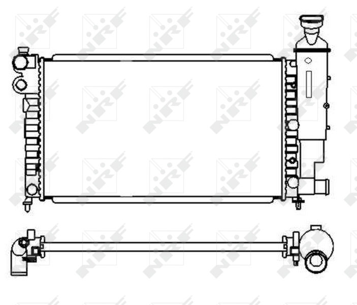 NRF Radiateur 58920