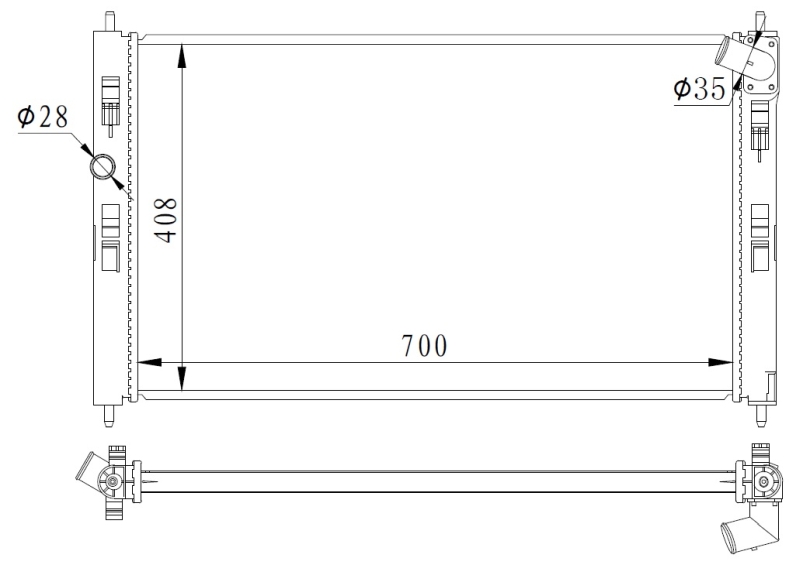 NRF Radiateur 59260