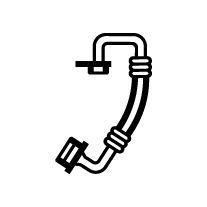 NRF Hoge druk- / lage drukleiding, airconditioning 400095