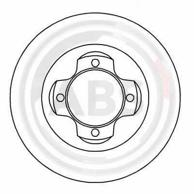ABS Remschijven 16056