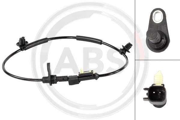ABS Wielsnelheidssensor 33017