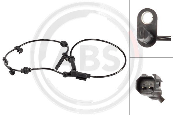 ABS Wielsnelheidssensor 33019