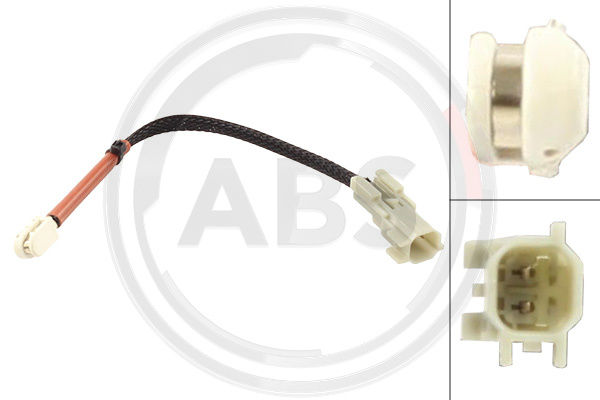 ABS Waarschuwingscontact, remvoering-/blokslijtage 39478