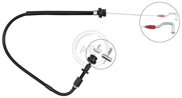 ABS Gaskabel K35980