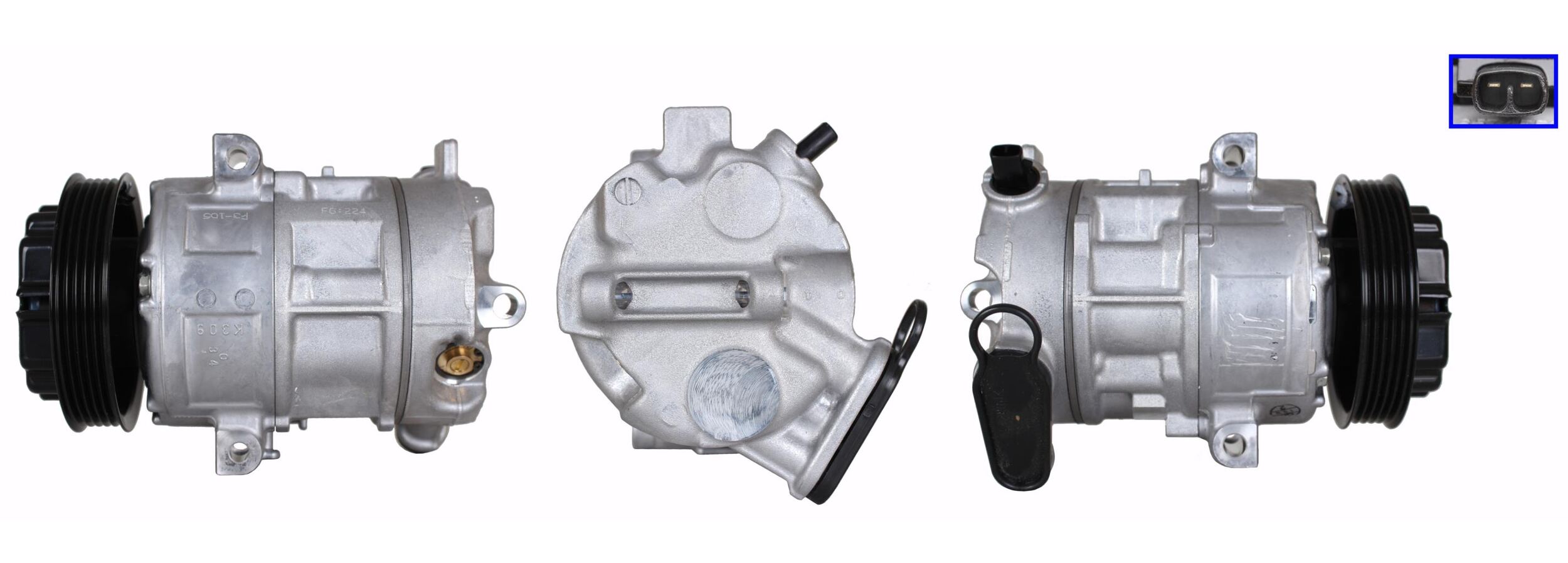Elstock Airco compressor 51-1204