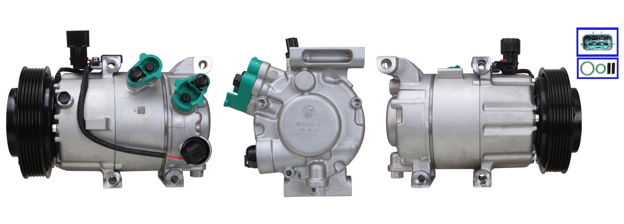 Elstock Compressor, airconditioning 51-1544