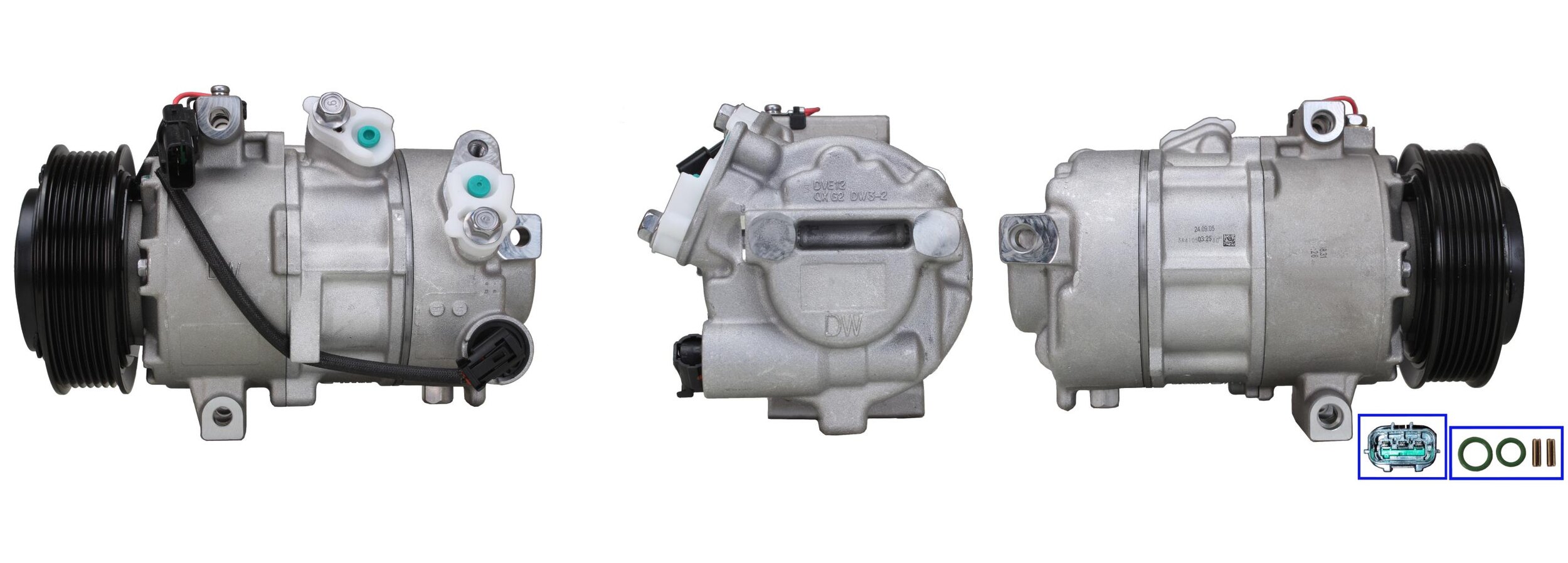 Elstock Compressor, airconditioning 51-1545