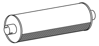 Dinex Middendemper 15302