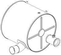 Dinex Middendemper 17302