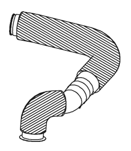 Dinex Uitlaatpijp 18185