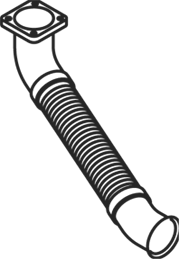 Dinex Uitlaatpijp 21216
