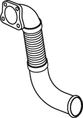 Dinex Uitlaatpijp 21243