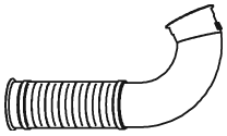 Dinex Uitlaatpijp 21280