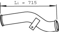 Dinex Uitlaatpijp 21297