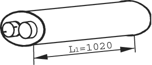 Dinex Middendemper 21395