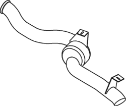 Dinex Uitlaatpijp 21475