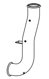 Dinex Uitlaatpijp 21509