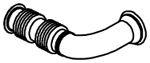 Dinex Uitlaatpijp 21530