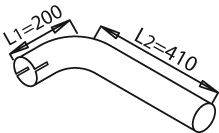 Dinex Uitlaatpijp 21613