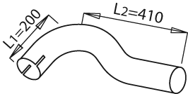 Dinex Uitlaatpijp 21615