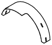 Dinex Ophangrubber 21834